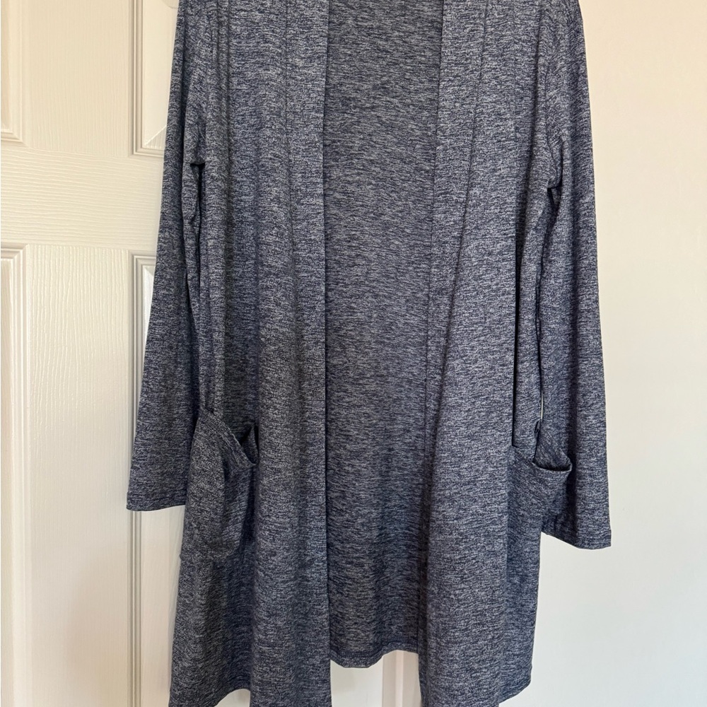 42POPS LONG SLEEVE SLOUCHY POCKET OPEN CARDIGAN Size Medium